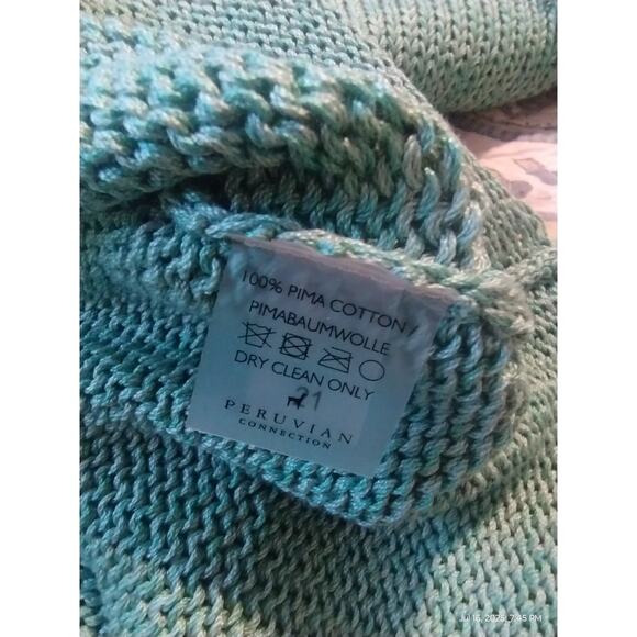 Peruvian Connection Women's XL Wanderer Pullover Prep Quiet Luxury Old Money Top - Picture 8 of 9